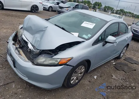 2012 Honda Civic Lx from USA, damaged, VIN 2HGFB2F55CH517184